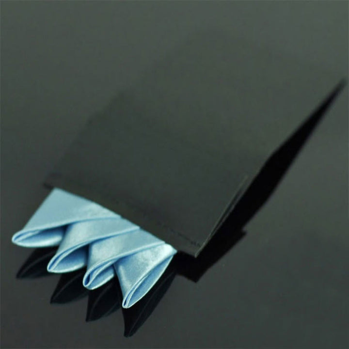 Inserto per carte da tasca pre-piegato con corona a quattro punte - Azzurro chiaro - image 2