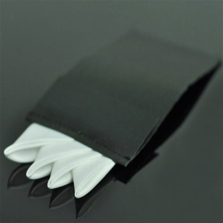 Inserto per carte da tasca pre-piegato con corona a quattro punte - Bianco - image 5