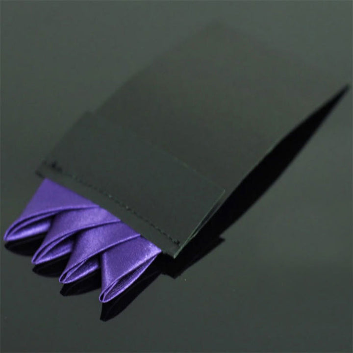 Inserto per carte da tasca pre-piegato con corona a quattro punte - Viola - image 1