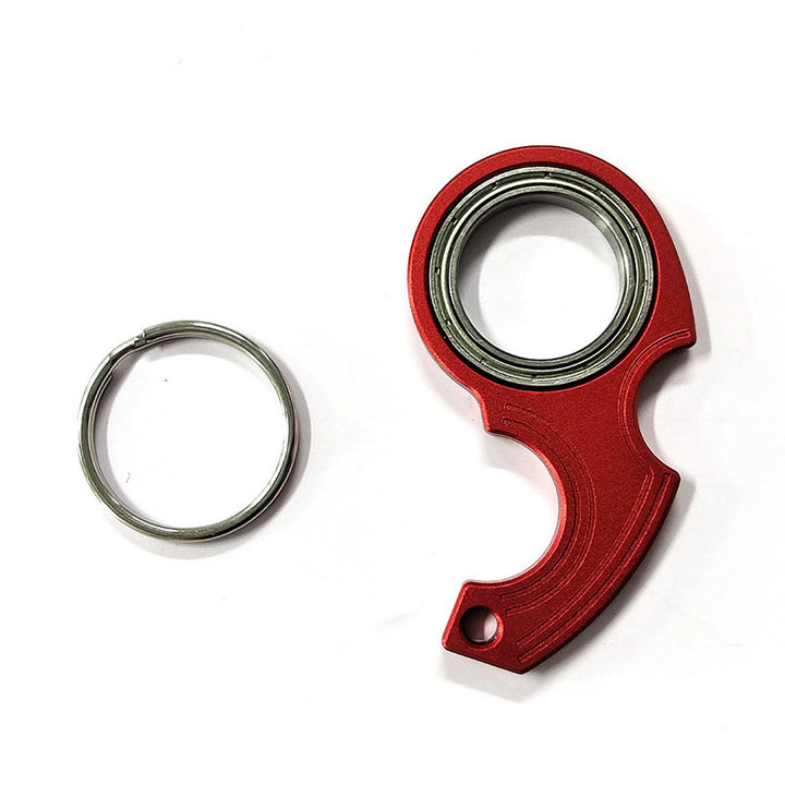 Portachiavi antistress EDC Gear per alleviare l'ansia - Rosso - image 3