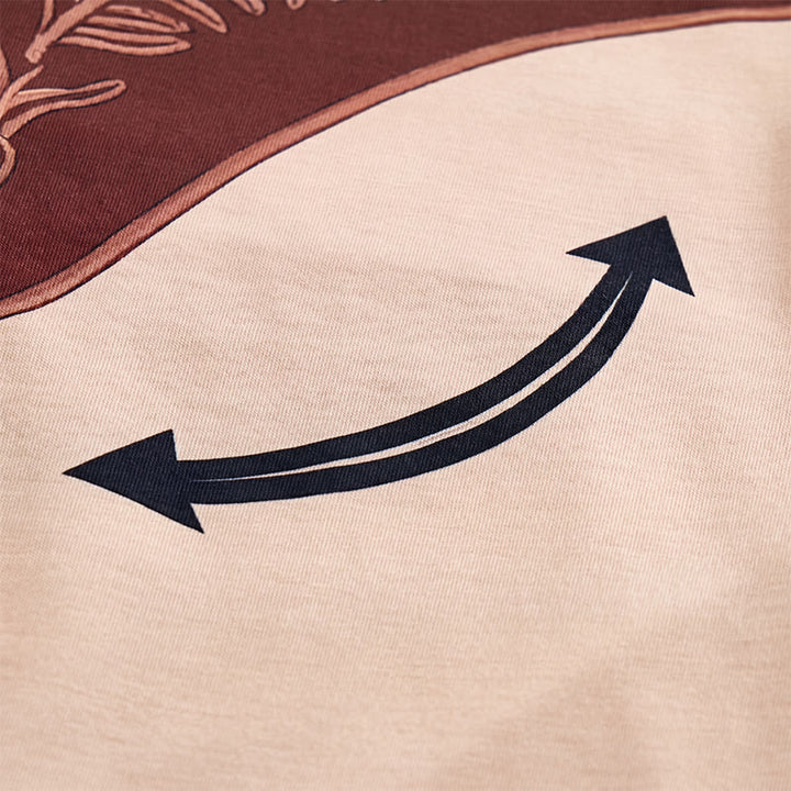 Camicia Henley da uomo vintage con stampa western azteca - image 6