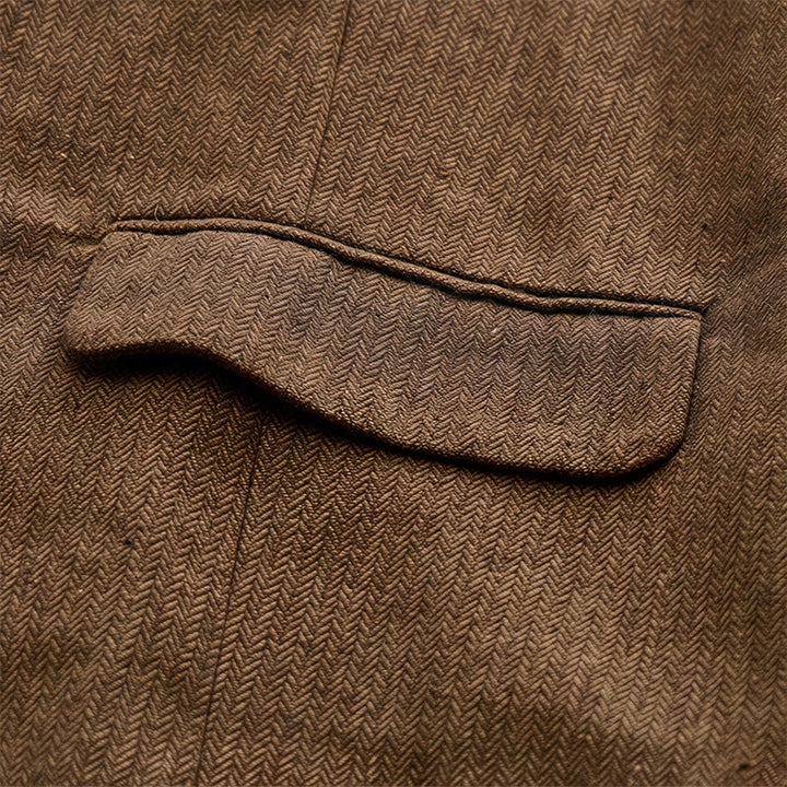 Gilet da uomo in tessuto a spina di pesce, spesso e casual, in stile britannico. - image 20