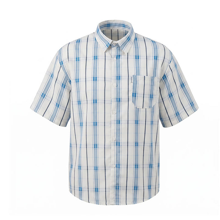 Camicia classica a righe color crema, ideale per l'ufficio. - image 11