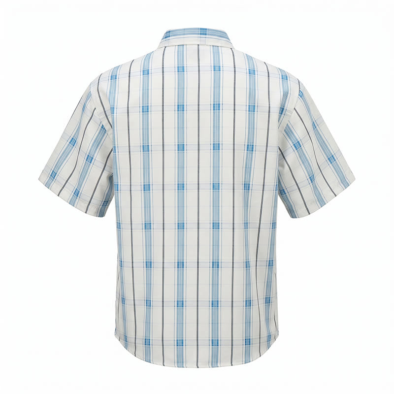 Camicia classica a righe color crema, ideale per l'ufficio. - image 12