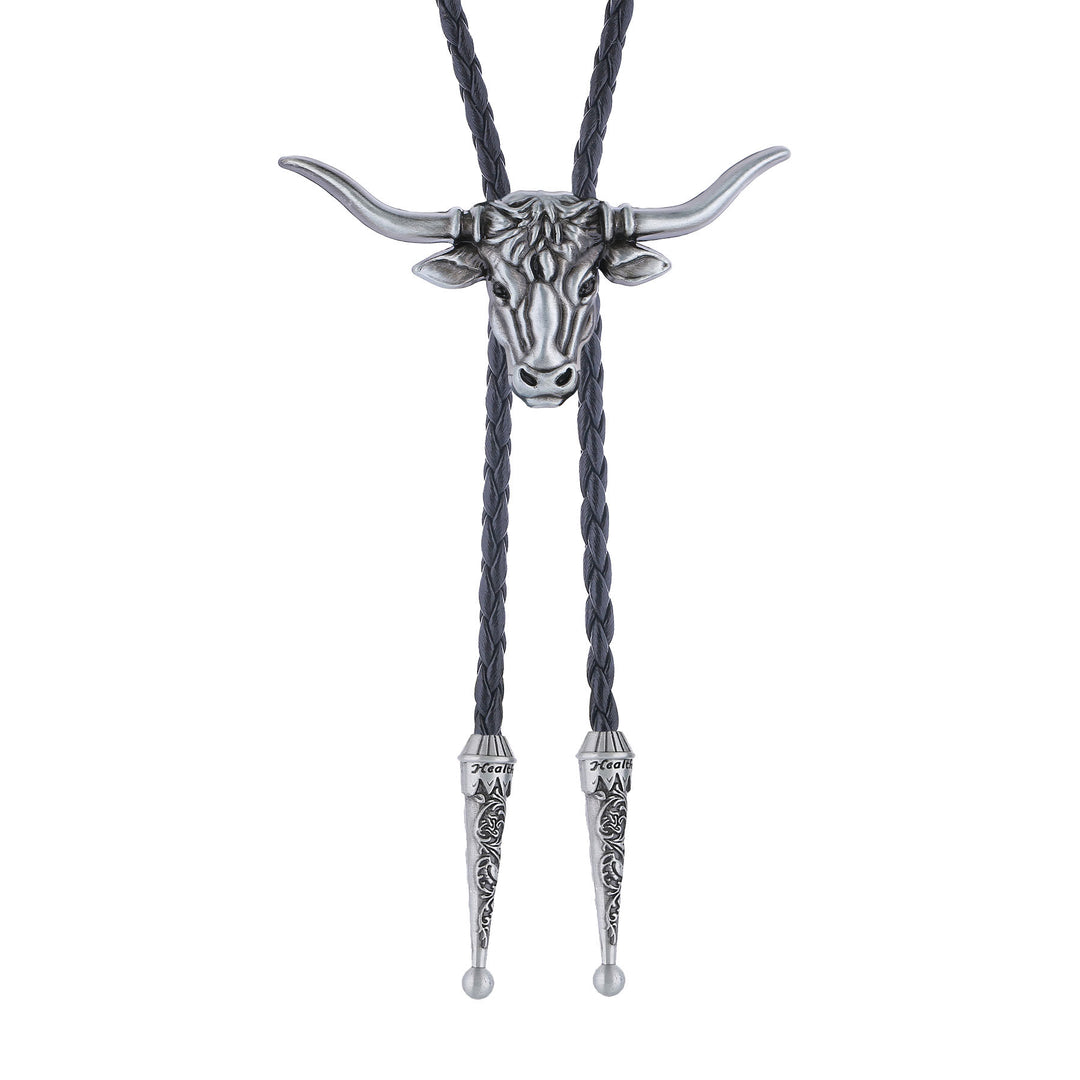 Forza e salute, spirito del toro Western Longhorn, cravatta bolo. - image 2