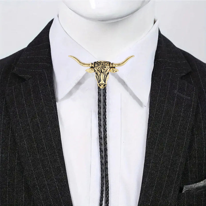 Forza e salute, spirito del toro Western Longhorn, cravatta bolo. - image 9