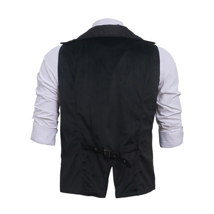 Gilet da uomo in stile corte britannica per abito da festa western - image 9