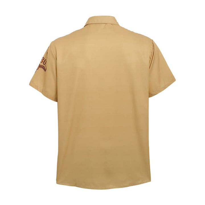 Camicia casual da uomo con motivo western etnico da cowboy - image 10