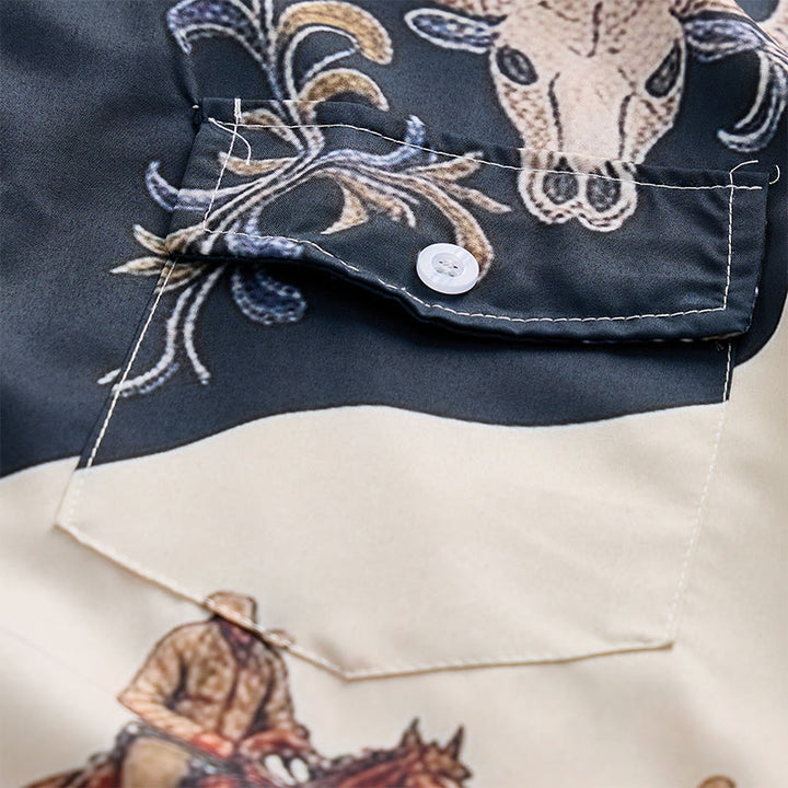 Camicia da uomo Western Rodeo Cowboy Country Music Festival - image 5