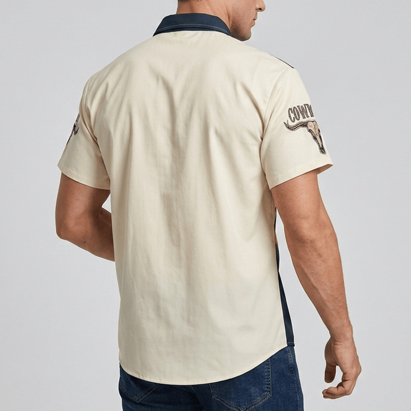Camicia da uomo Western Rodeo Cowboy Country Music Festival - image 2