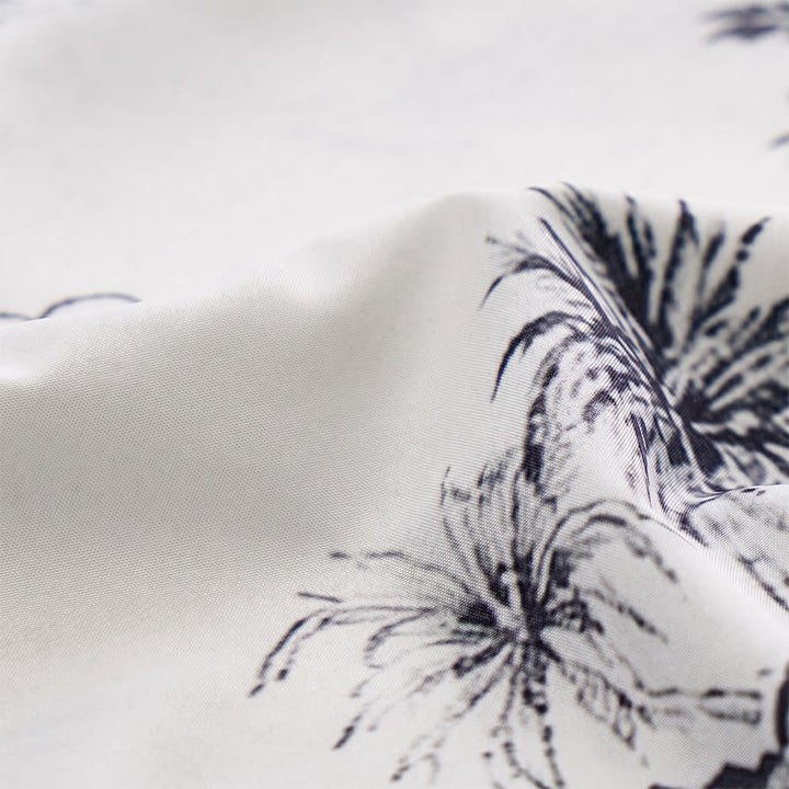 Camicia da uomo a maniche corte con stampa di isole tropicali per le vacanze estive. - image 6