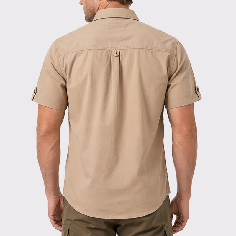 Camicia da lavoro tattica militare da uomo per fuoristrada in cotone - image 2