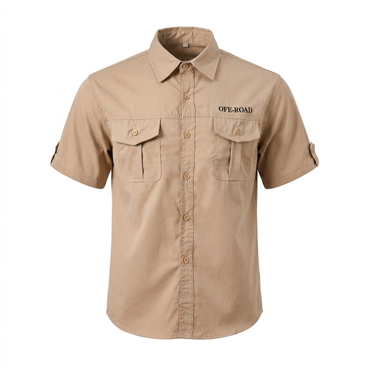Camicia da lavoro tattica militare da uomo per fuoristrada in cotone - image 13