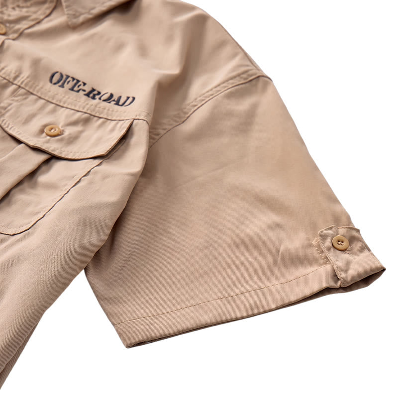Camicia da lavoro tattica militare da uomo per fuoristrada in cotone - image 12