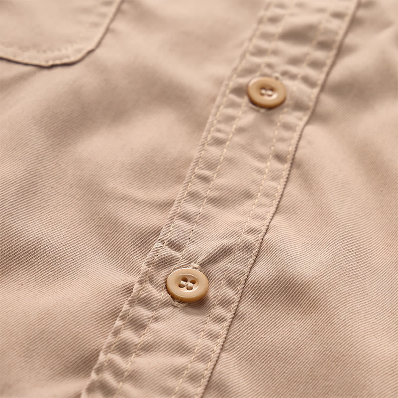 Camicia da lavoro tattica militare da uomo per fuoristrada in cotone - image 9