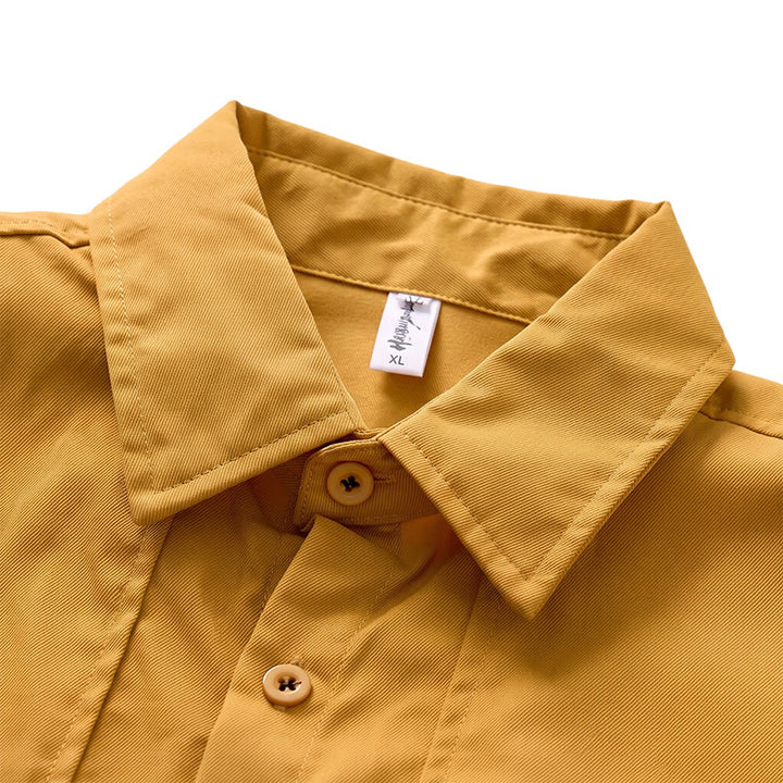 Camicia da lavoro da uomo City Boy con etichetta retrò. - image 4