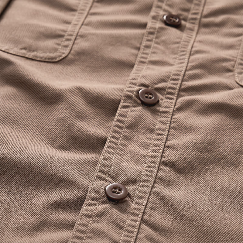 Camicia da lavoro tattica da uomo con maniche rimovibili tramite cerniera - image 10