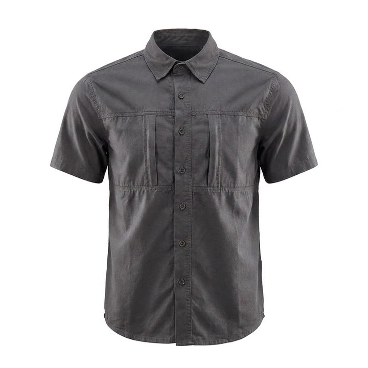 Camicia da lavoro da uomo City Utility con tasche verticali con cerniera - image 12