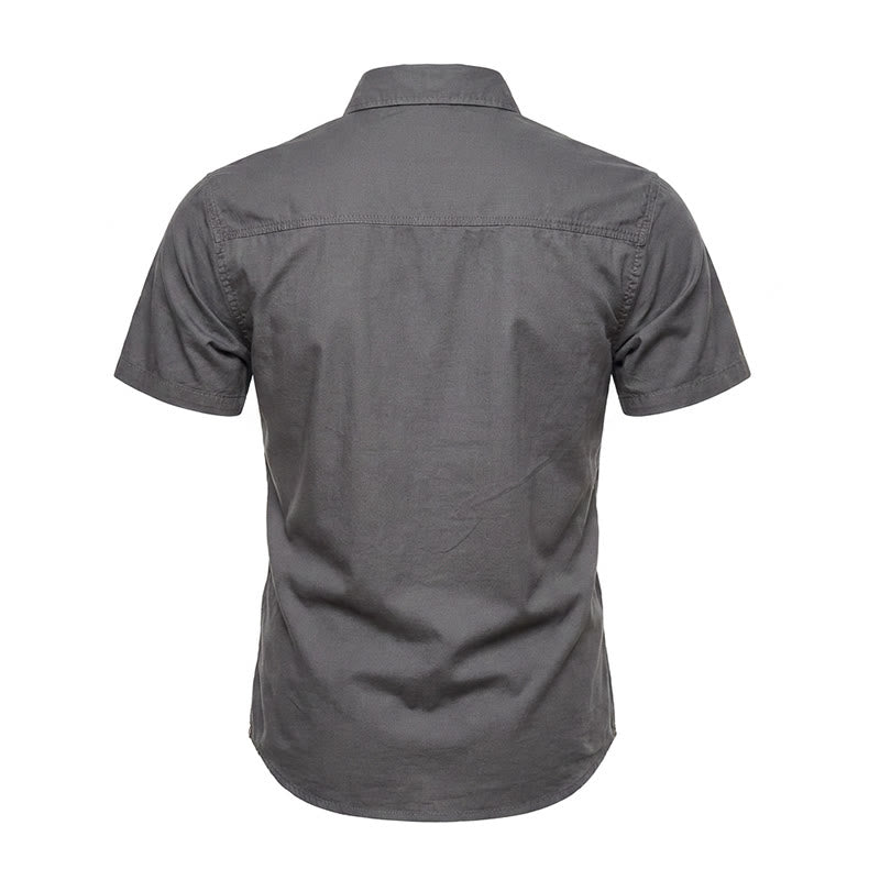 Camicia da lavoro da uomo City Utility con tasche verticali con cerniera - image 13