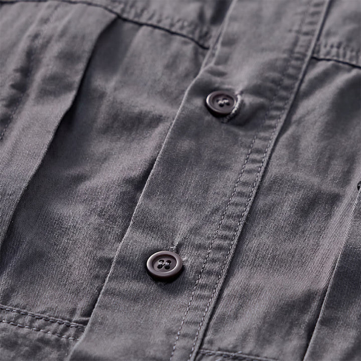 Camicia da lavoro da uomo City Utility con tasche verticali con cerniera - image 8
