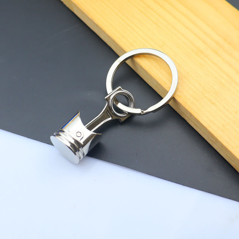 Collezione di portachiavi con design di mini auto moderne - Pistone d'argento - image 18