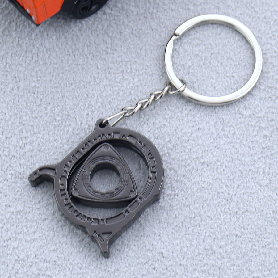 Collezione di portachiavi con design di mini auto moderne - Rotore integrato nero - image 5