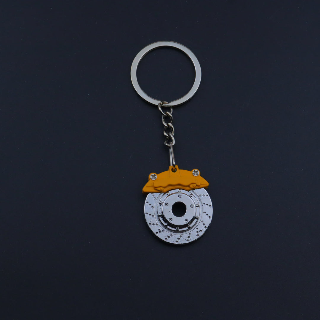 Collezione di portachiavi con design di mini auto moderne - Freno Giallo - image 1