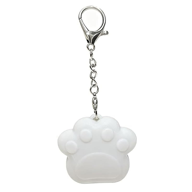 Luce LED portatile ricaricabile da agganciare alla borsa. - Artiglio di gatto bianco - image 5