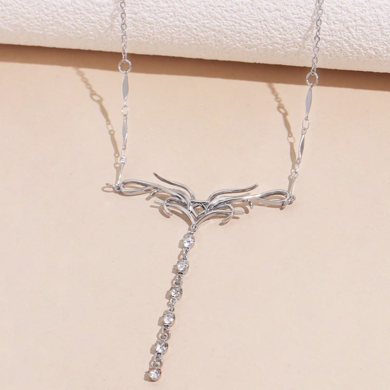 Catena da donna in stile boho con strass per la vita - image 6