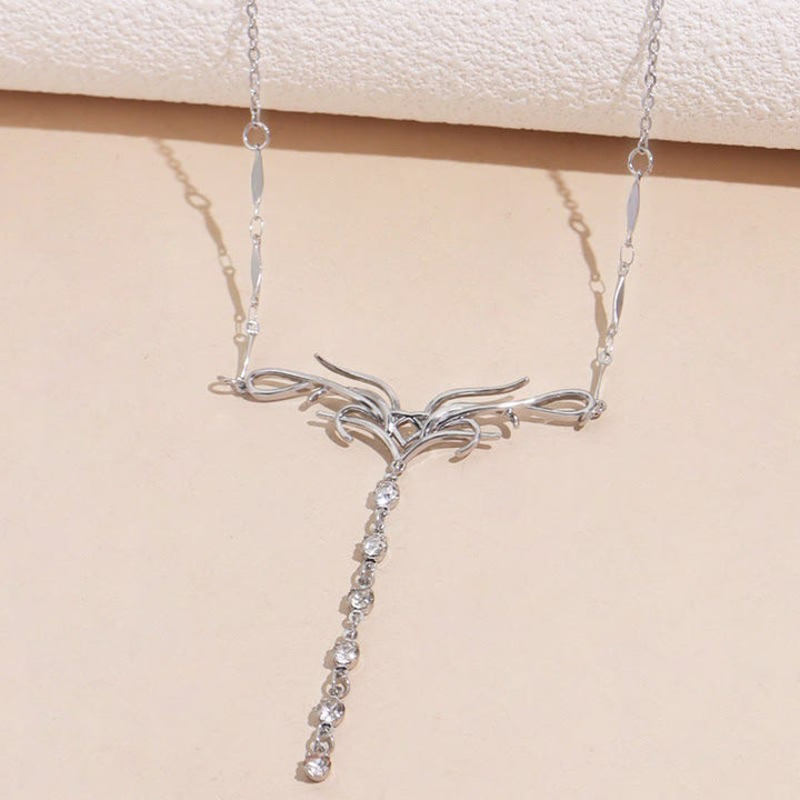 Catena da donna in stile boho con strass per la vita - image 6