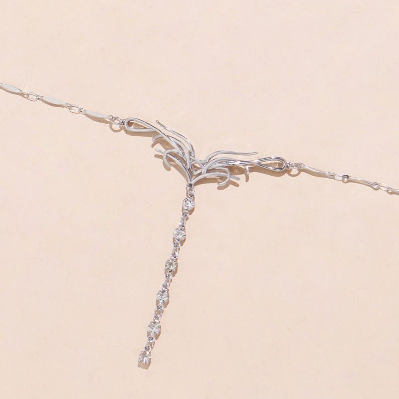 Catena da donna in stile boho con strass per la vita - image 7