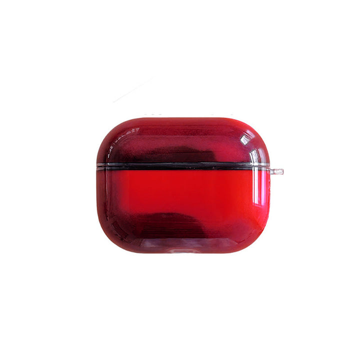 Custodia protettiva per auricolari luminosa che si illumina al buio - Rosso - Per AirPodsPro3 - image 2