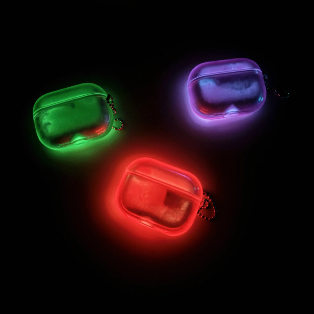 Custodia protettiva per auricolari luminosa che si illumina al buio - image 0