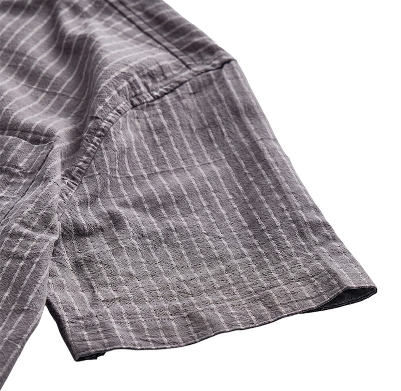 Camicia a righe in cotone, perfetta per tutti i giorni, dal lavoro al weekend. - image 12