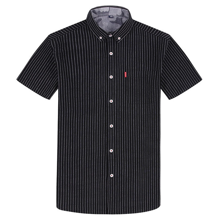 Camicia a righe in cotone, perfetta per tutti i giorni, dal lavoro al weekend. - image 16