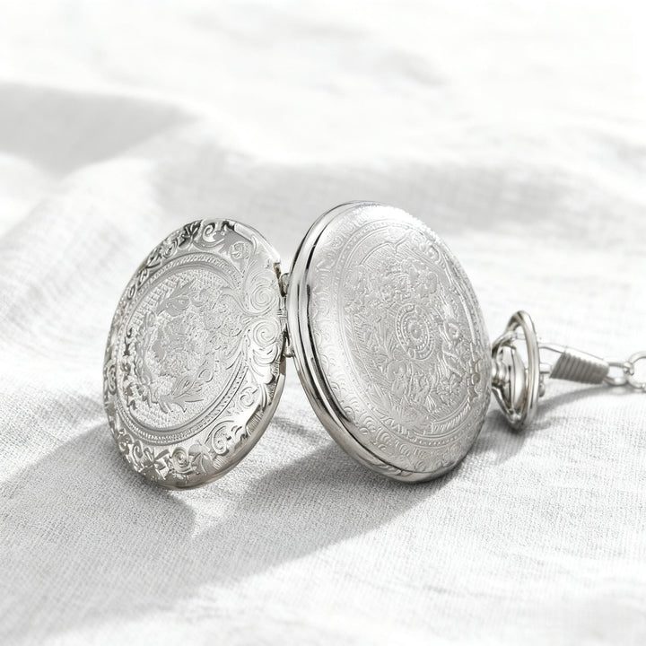 Orologio da tasca vintage inciso, un cimelio senza tempo. - image 6