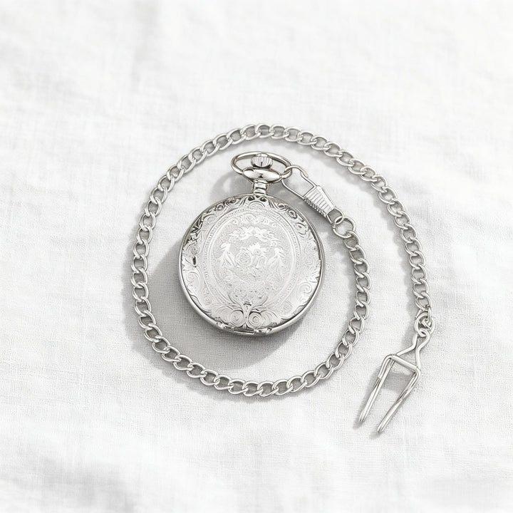 Orologio da tasca vintage inciso, un cimelio senza tempo. - image 8