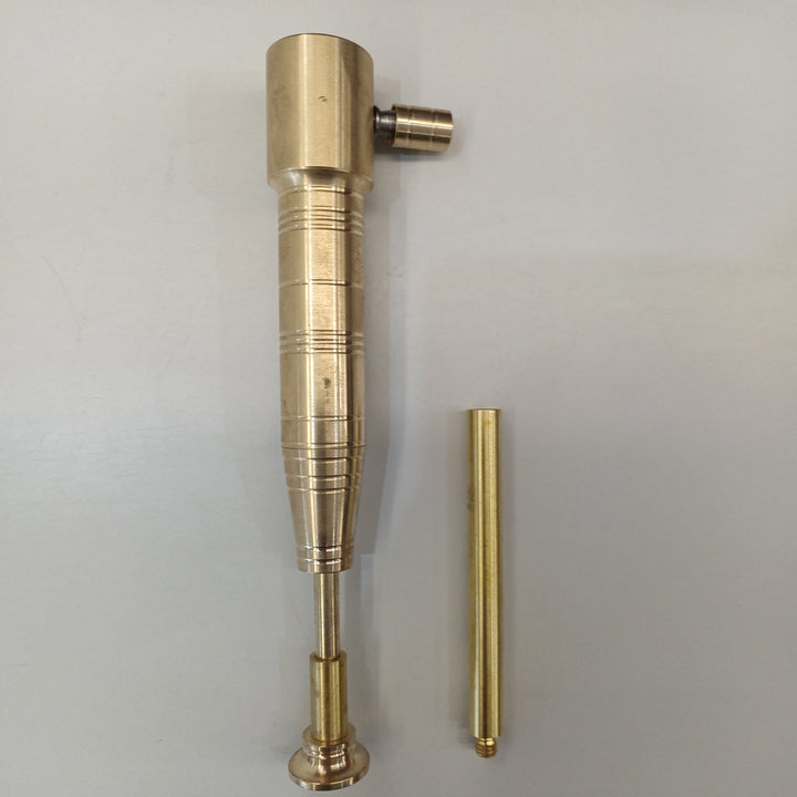 Accendino vintage in ottone ricaricabile con manico lungo - Bronzo - image 12