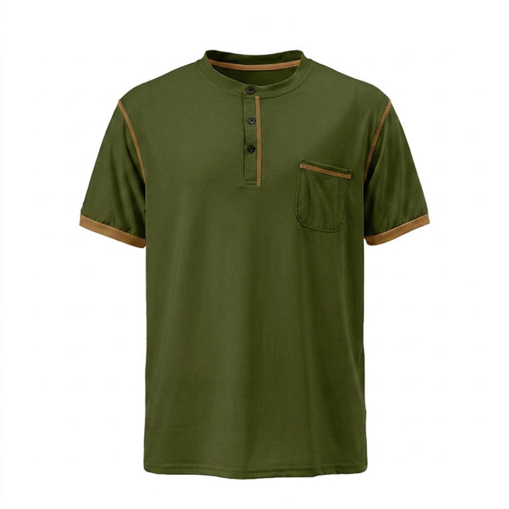 Polo da uomo in stile Heritage con profili a contrasto - image 17