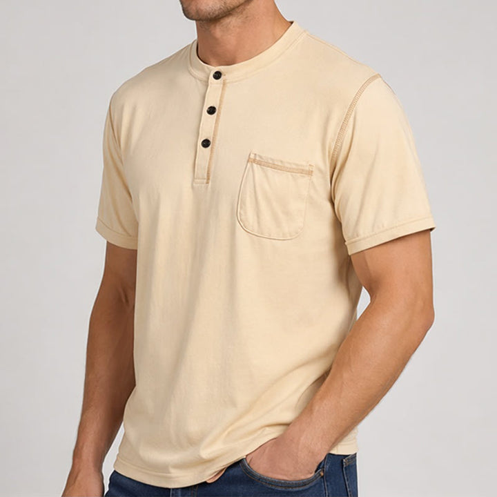 Polo da uomo in stile Heritage con profili a contrasto - image 3