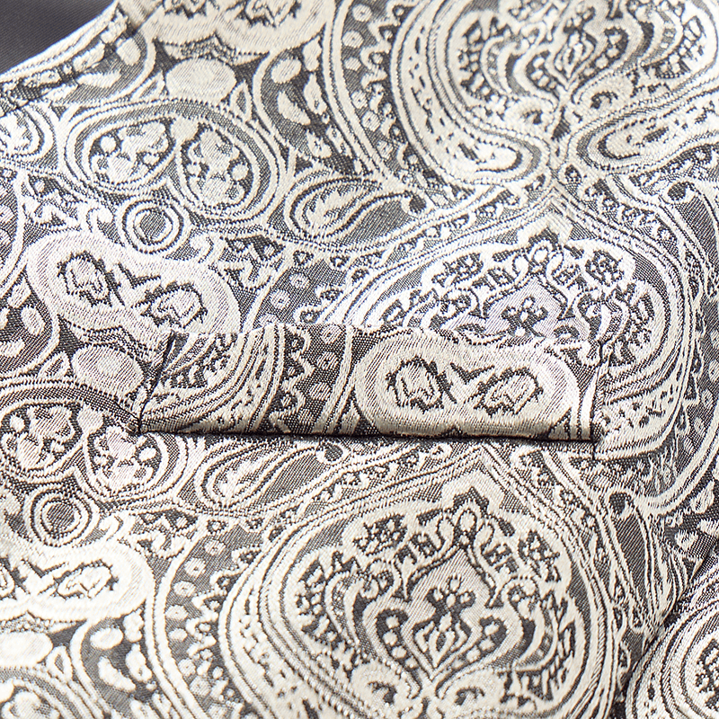 Gilet da uomo vintage gotico con stampa paisley, adatto a tutte le stagioni, per feste ed eventi. - image 10