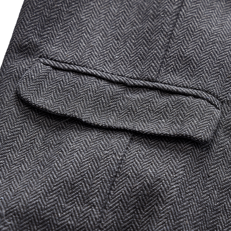 Gilet da uomo a tinta unita, vestibilità slim, adatto a tutte le stagioni. - image 11