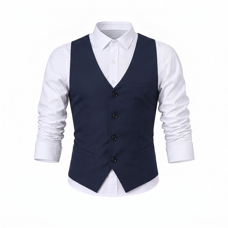 Gilet da lavoro da uomo per tutte le stagioni, ideale per tutti i giorni, matrimoni e banchetti. - image 14
