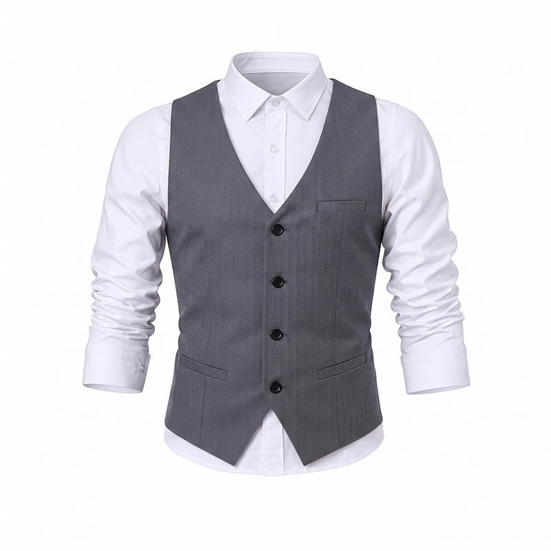 Gilet da lavoro da uomo per tutte le stagioni, ideale per tutti i giorni, matrimoni e banchetti. - image 15