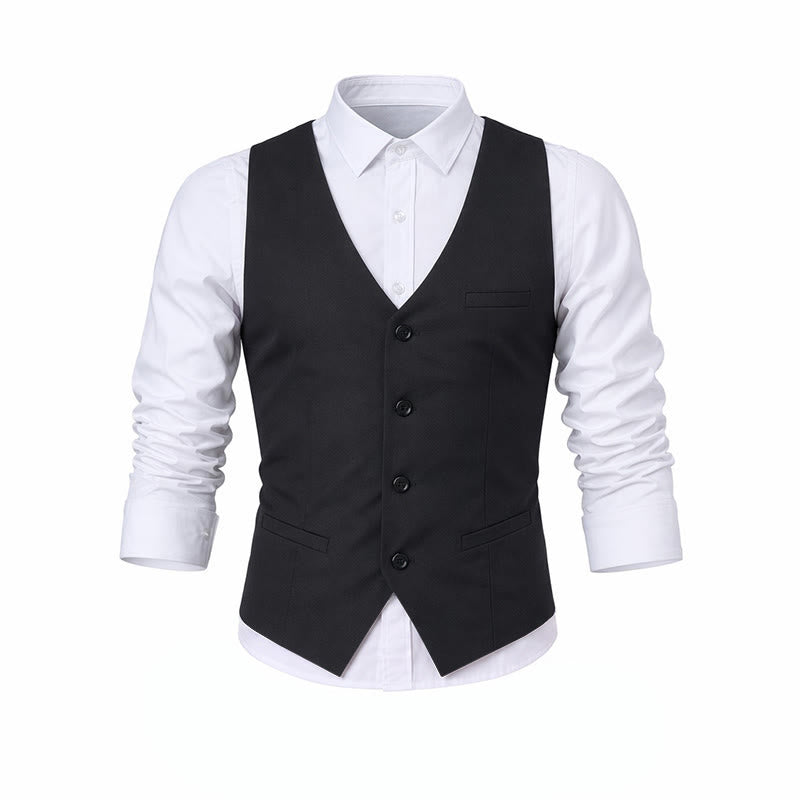 Gilet da lavoro da uomo per tutte le stagioni, ideale per tutti i giorni, matrimoni e banchetti. - image 12