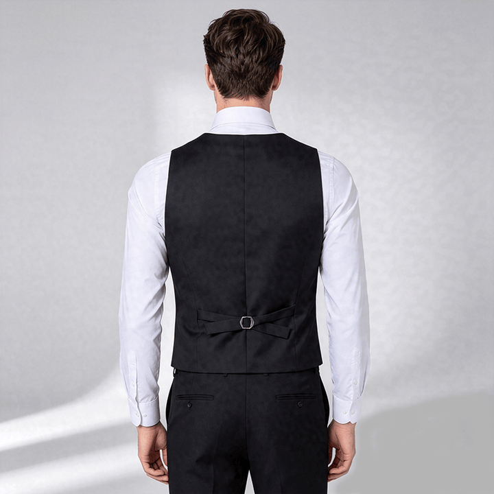 Gilet da lavoro da uomo per tutte le stagioni, ideale per tutti i giorni, matrimoni e banchetti. - image 3