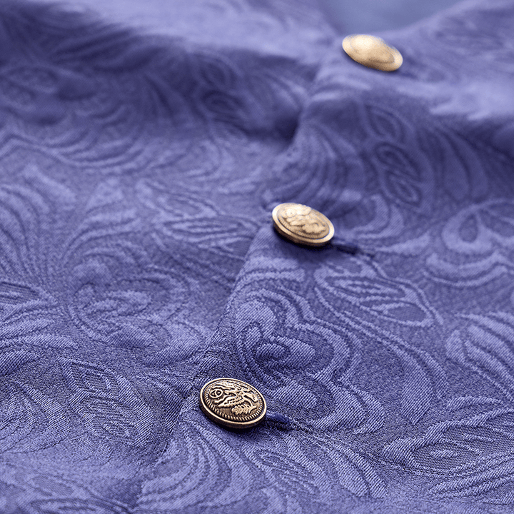 Gilet da uomo in jacquard testurizzato per feste di Halloween. - image 10