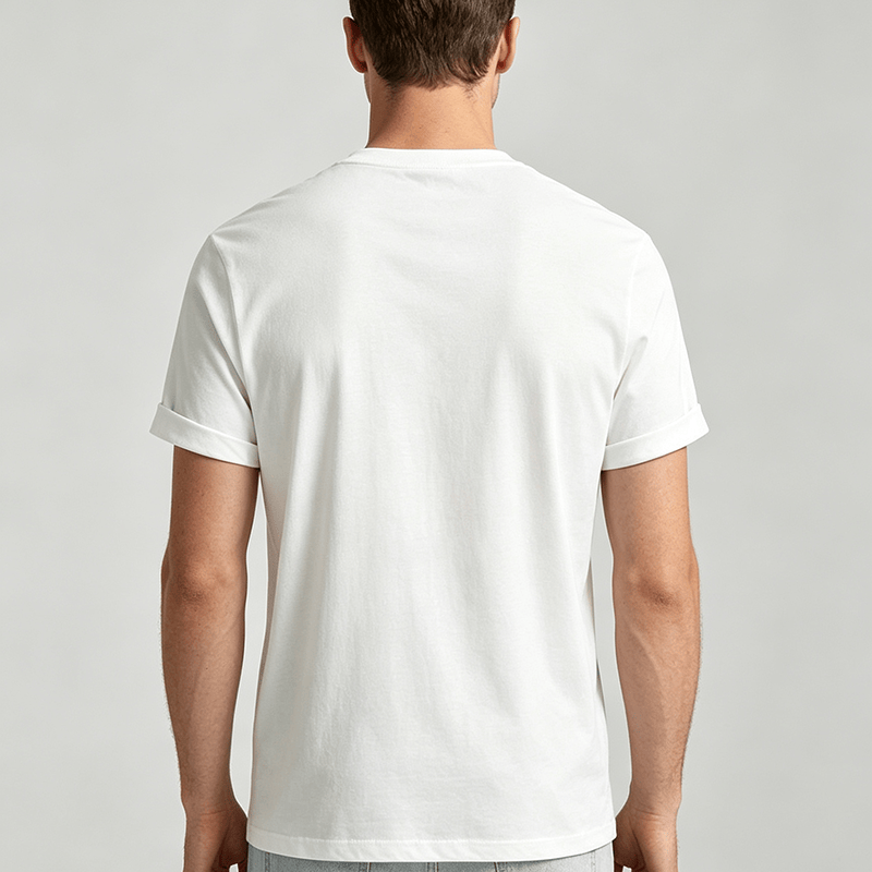T-shirt western vintage con grafica di aquila calva, luna piena e montagna. - image 3