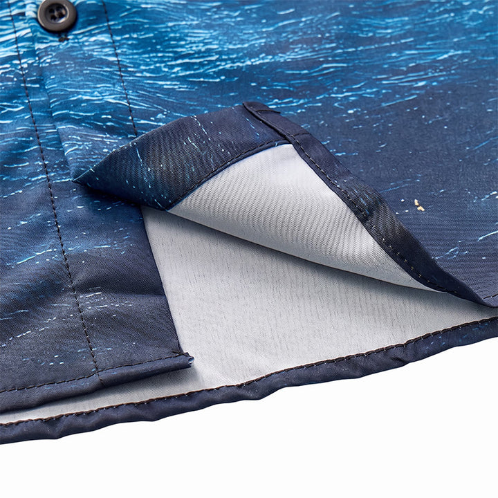 Camicia da uomo leggera e casual con stampa di pappagallo, ideale per l'estate e per tutti i giorni. - image 7