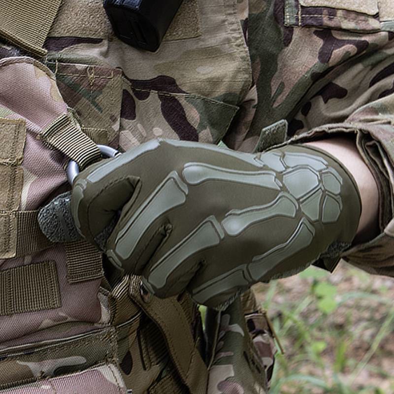 Guanti tattici da moto estivi leggeri ed elasticizzati con scheletro. - image 5